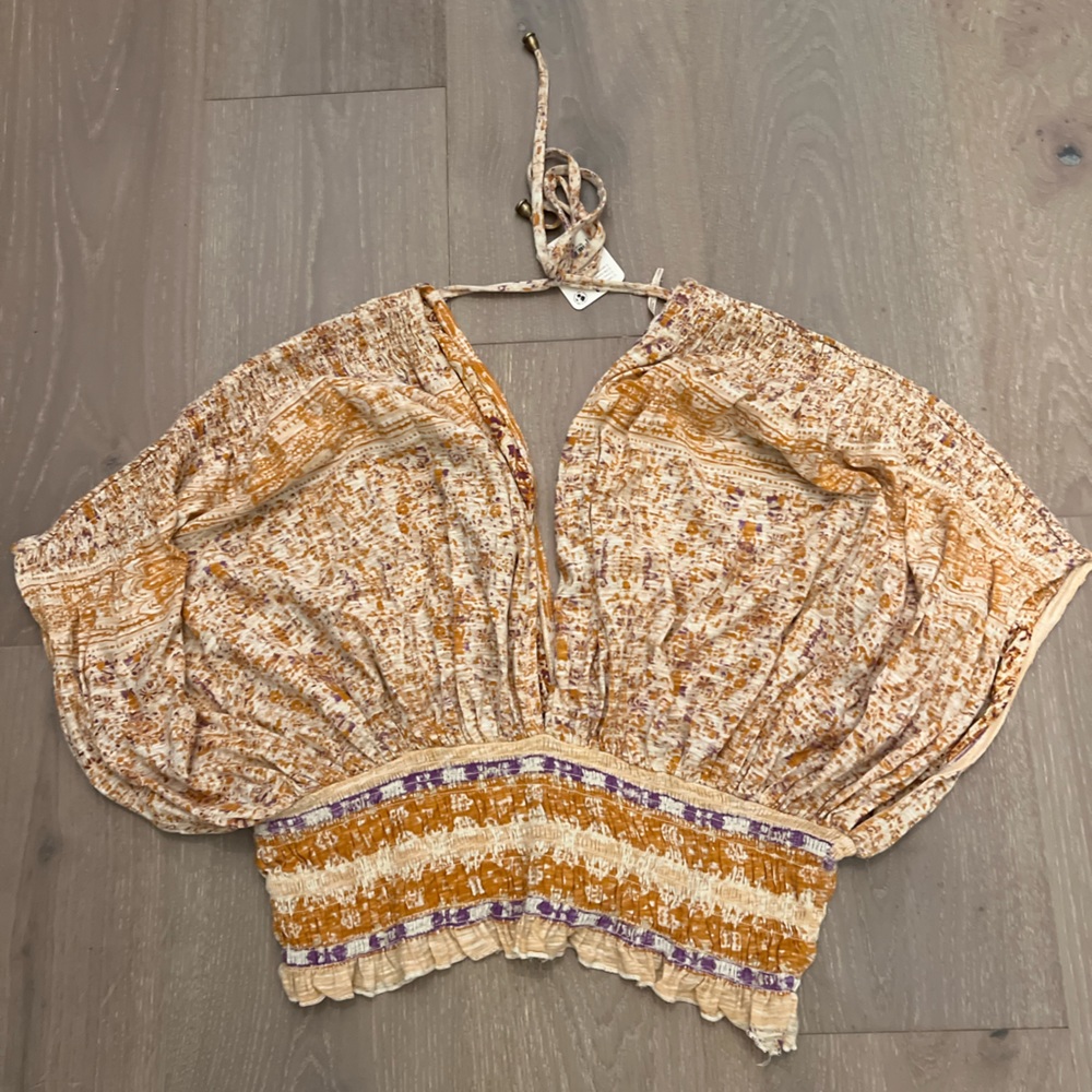 Free People Boho shirt size large